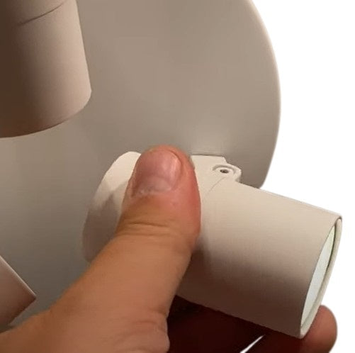 Highlight Spot Piccolo Wit GU10 mini 35mm 3-Lichts Ø 17cm