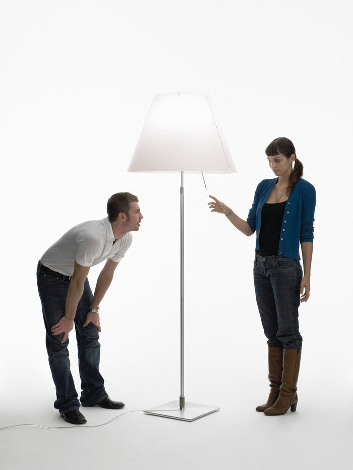 Luceplan Grande Costanza vloerlamp telescopisch met dimmer