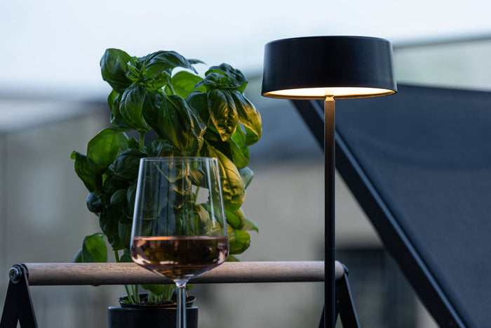 Rebellenclub Glitz Buitenlamp - ø15cm - Zwart