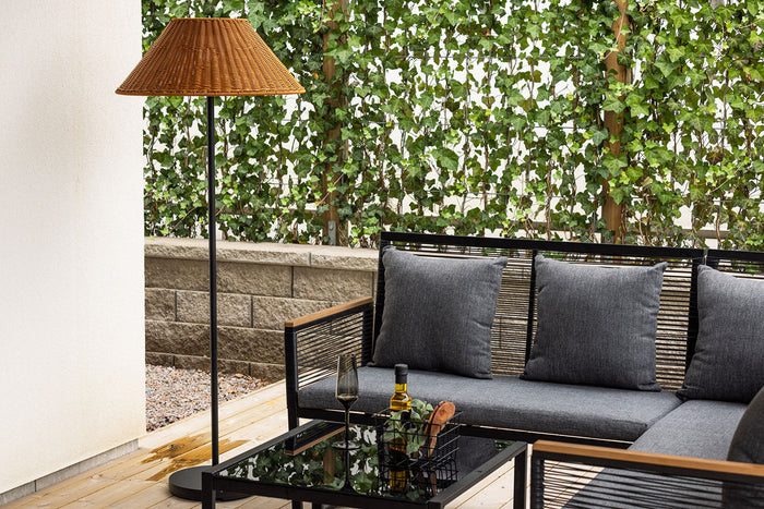 Rebellenclub Jazzy Buitenlamp - ø 60cm - Bruin