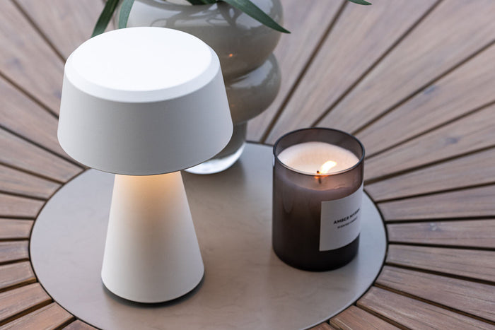 Rebellenclub Waver Buitenlamp - ø15cm - Wit