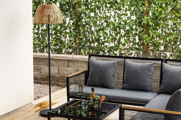 Rebellenclub Jazzy Buitenlamp - ø 40cm - Bruin