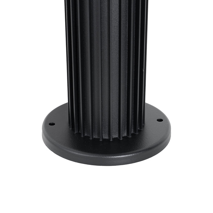 QAZQA Design buiten paaltje zwart 50 cm IP44 - Boris