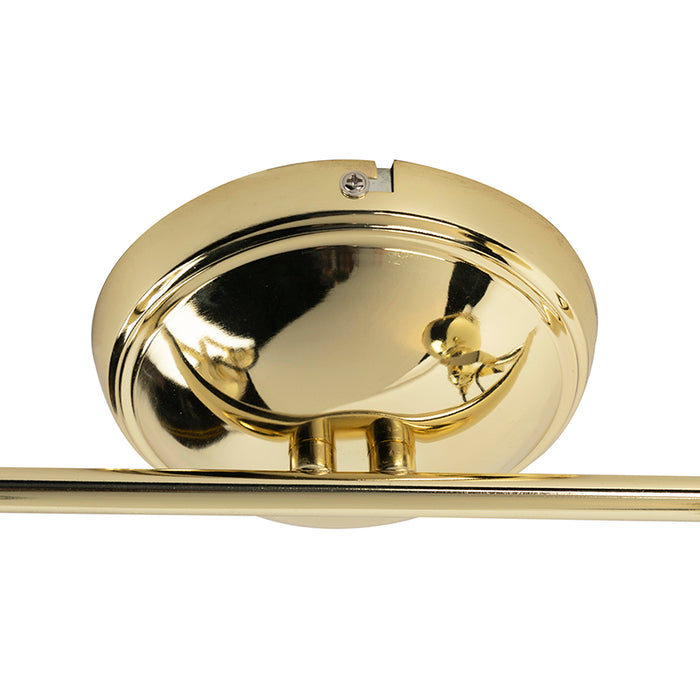 QAZQA Art Deco plafondspot goud 2-lichts - Tommy