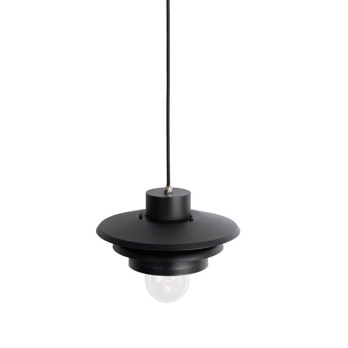 QAZQA Design buiten hanglamp zwart IP44 - Morty