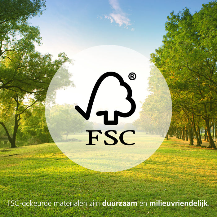 EGLO Asby Tafellamp - E27 - 10 cm - Donkerbruin - Hout