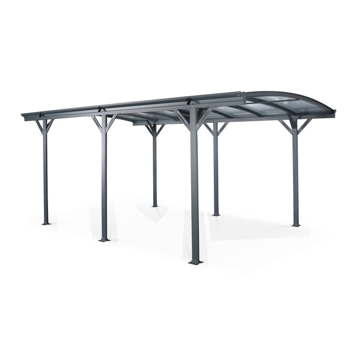 sweeek - Carport, antraciet aluminium, 5x3m