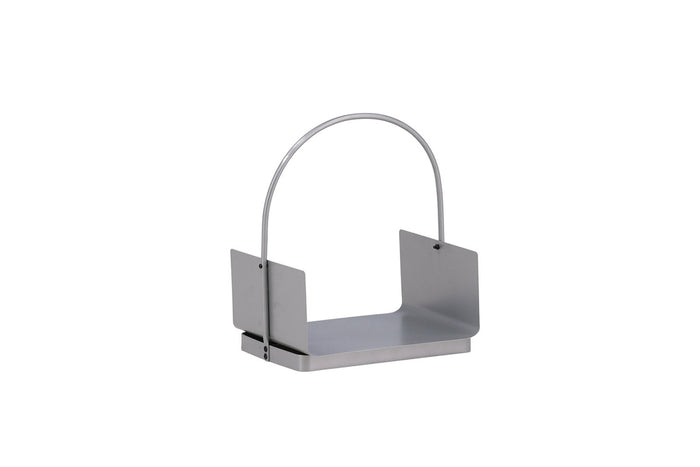 Rebellenclub Java Haardhout Houder - Zilver