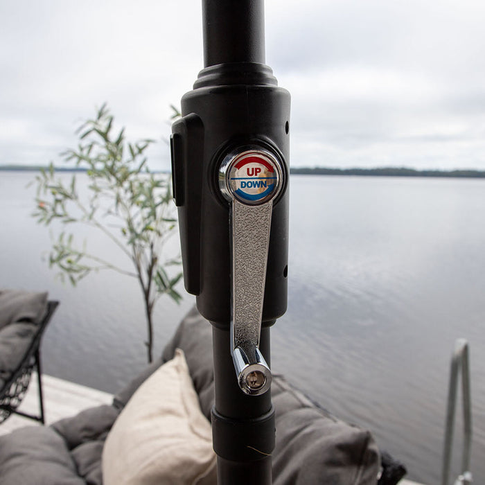 Rebellenclub Holly Parasol - ø240cm - Grijs