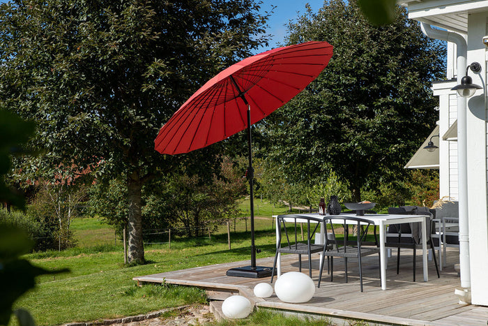 Rebellenclub Poppy Parasol - ø270cm - Rood