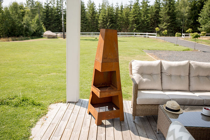 Rebellenclub Julep Tuinhaard - 50 x 50cm - Roest