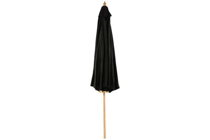 Rebellenclub Junip Parasol - ø330cm - Zwart