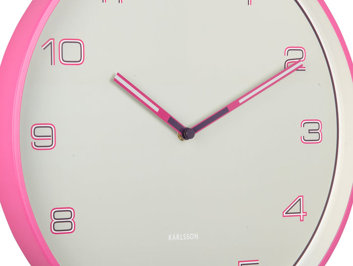 Karlsson - Wall Clock Lined Numbers