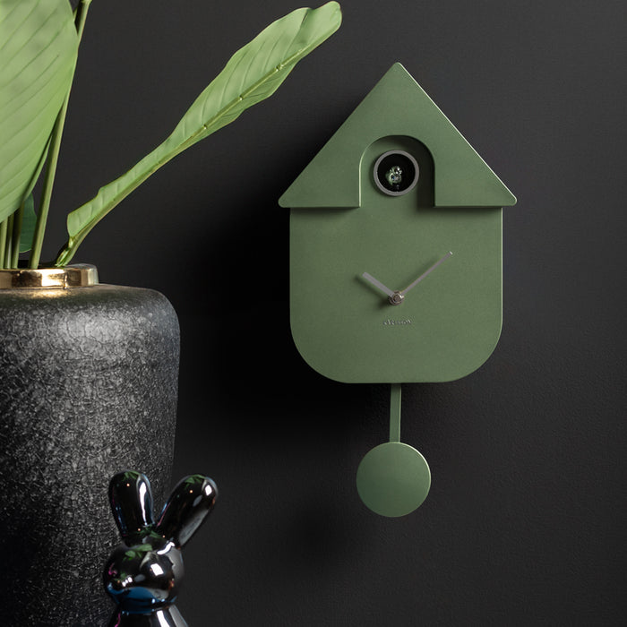 Karlsson - Wall Clock Modern Cuckoo Metallic