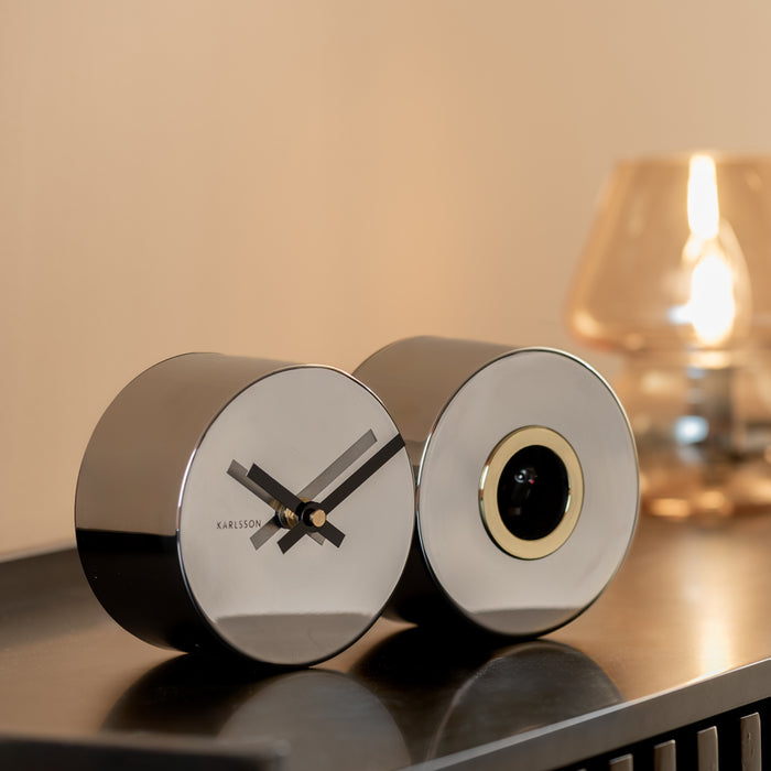 Karlsson - Wall Clock Duo Cuckoo Plated