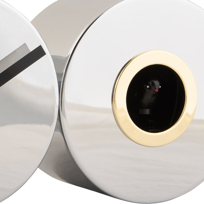 Karlsson - Wall Clock Duo Cuckoo Plated