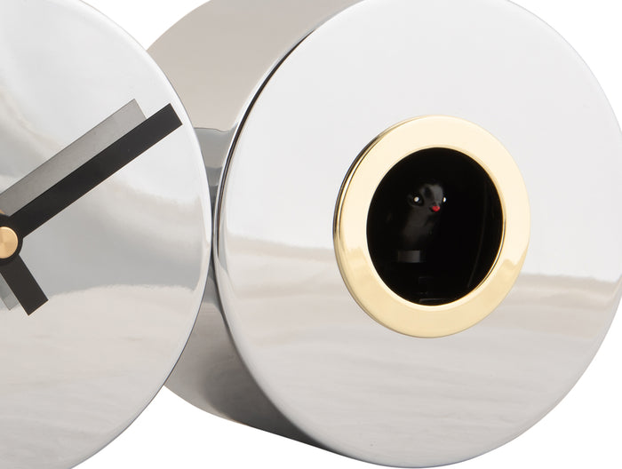 Karlsson - Wall Clock Duo Cuckoo Plated