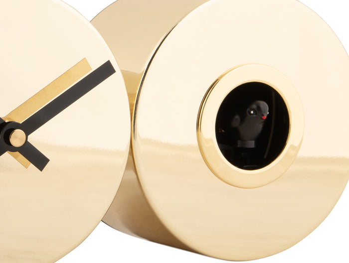 Karlsson - Wall Clock Duo Cuckoo Plated