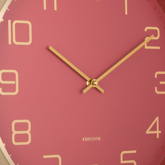 Karlsson - Wall Clock Elegance Glow