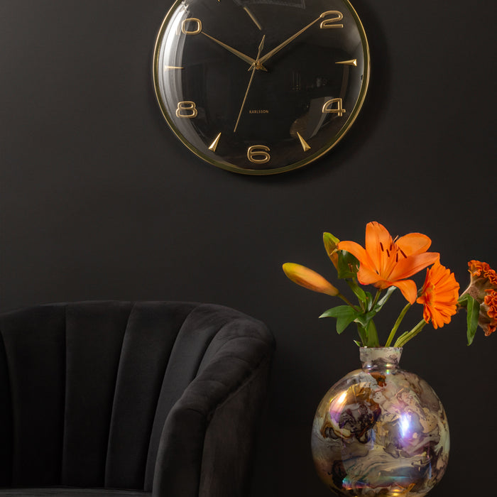 Karlsson - Wall Clock Sienna Glow