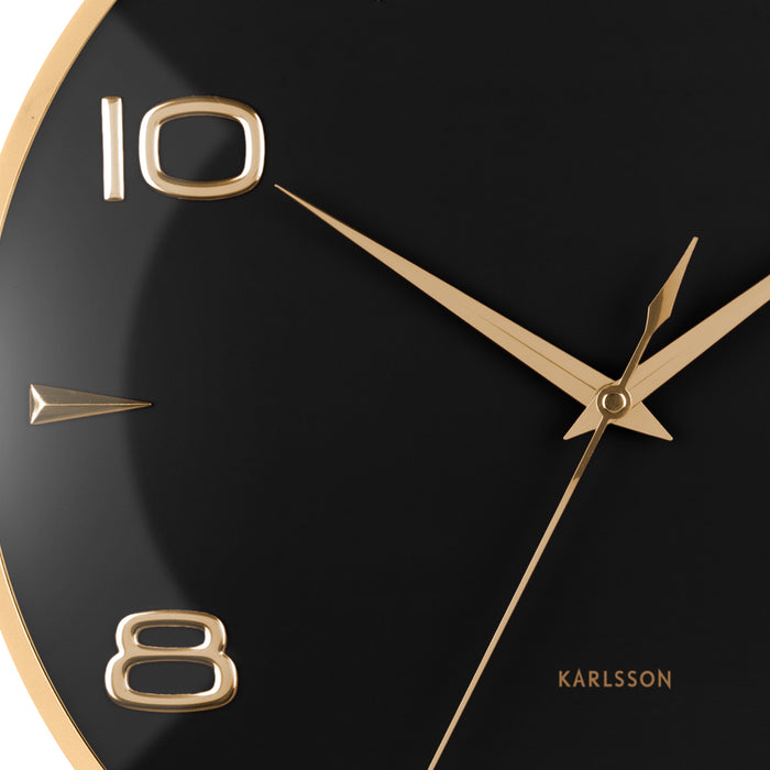 Karlsson - Wall Clock Sienna Glow