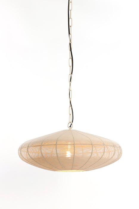 Light & Living Light&living Hanglamp Ø51x20 cm BAHOTO mat crème