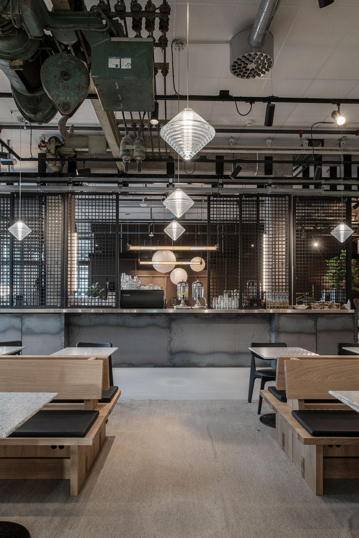 Tom Dixon Press Cone hanglamp LED Ø34 transparant