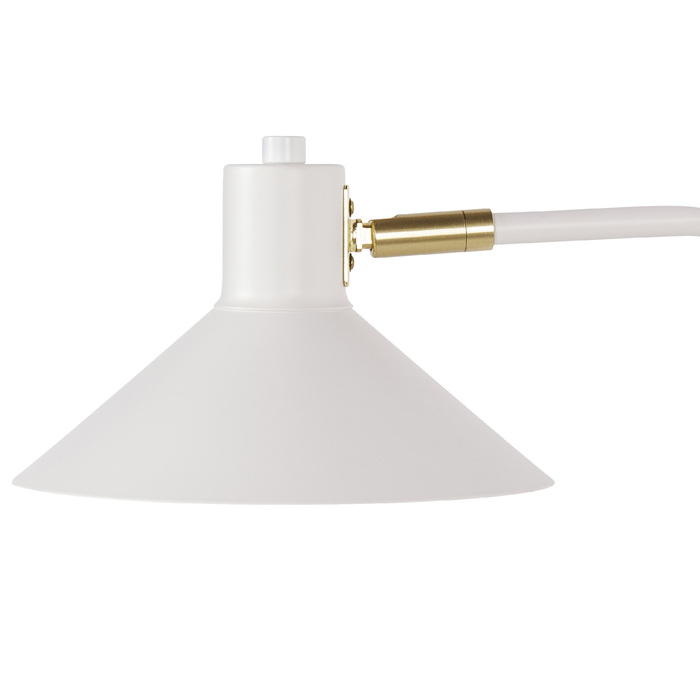Beliani - BALIEM - Wandlamp - Wit - Metaal