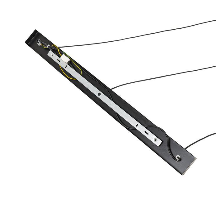 QAZQA Oosterse hanglamp bamboe 3-lichts langwerpig - Amira