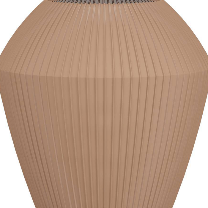 EGLO Caprarola Tafellamp - E27 - 46 cm - Zand|Koper - Satijn Glas