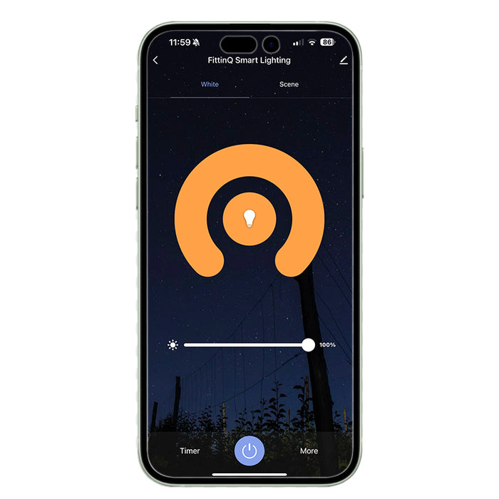 QAZQA Smart plafondlamp zwart met smoke glas incl. 6 Wifi G9 - Uvas