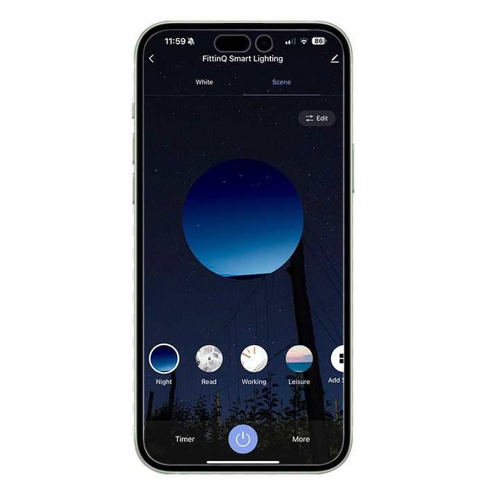 QAZQA Smart plafondlamp zwart met smoke glas incl. 6 Wifi G9 - Uvas