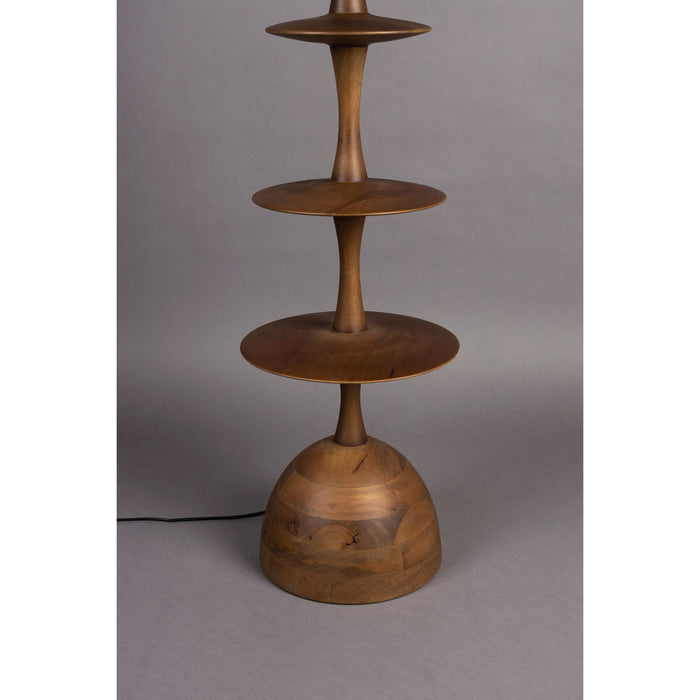 Dutchbone Cath Vloerlamp Hout Bruin
