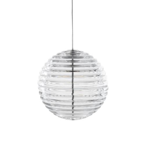 Tom Dixon Press Sphere hanglamp LED Ø30 transparant