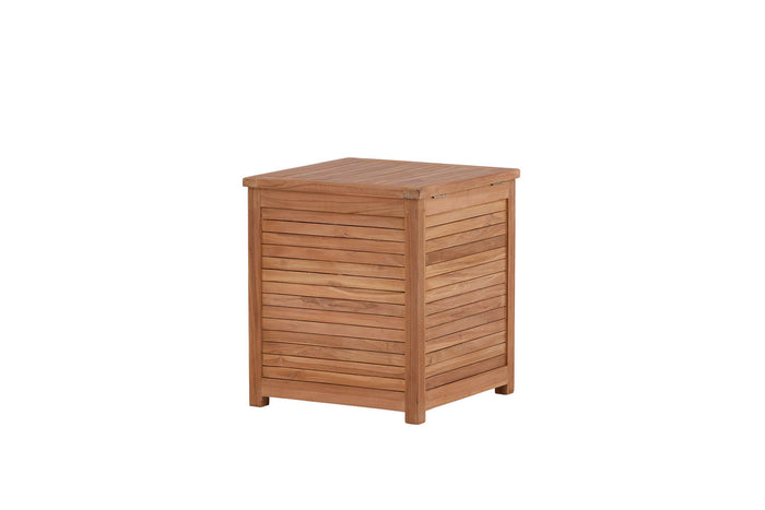 Rebellenclub Halon Kussen Opbergbox - 53 x 53cm - Naturel Hout
