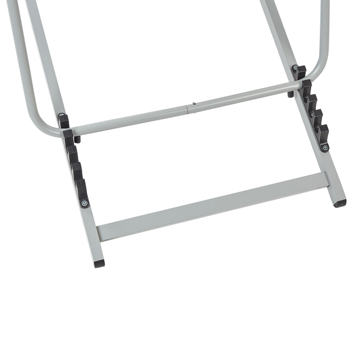 Beliani - LOCRI II - Strandstoel - Wit|Grijs - Polyester