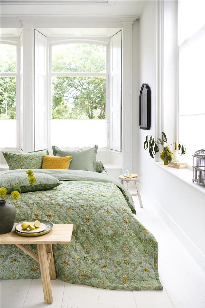 Pip Studio Saluti Piccoli Quilt Sprei - 150x200 cm - Groen