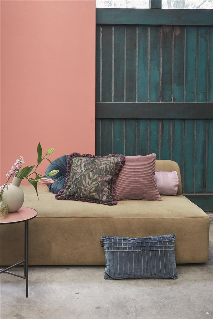 KAAT Amsterdam Softy Stripe Sierkussen - 22x70 cm - Lila