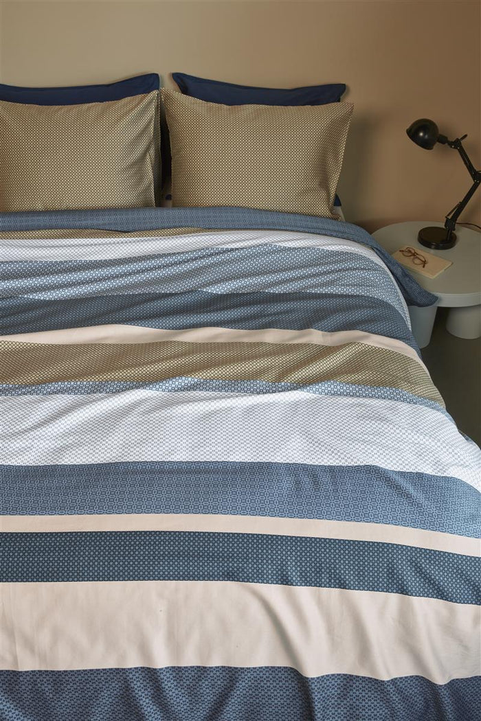 Beddinghouse Ines Dekbedovertrek - 240x200/220 - Blauw