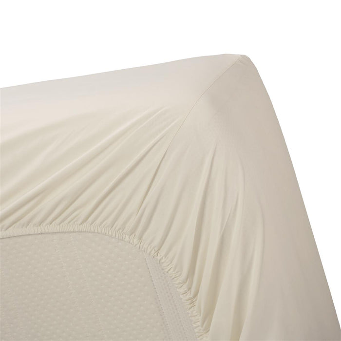 Beddinghouse Percale katoen - Hoeslaken - 90x210 - Gebroken wit