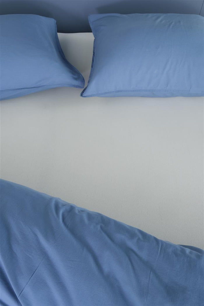 Beddinghouse Jersey - Topper Hoeslaken - 200x200/220 - Gebroken wit