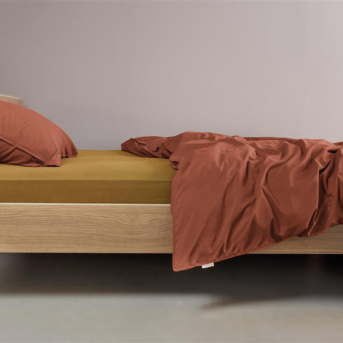 Beddinghouse Jersey - Topper Hoeslaken - 90x200/220 - Geel