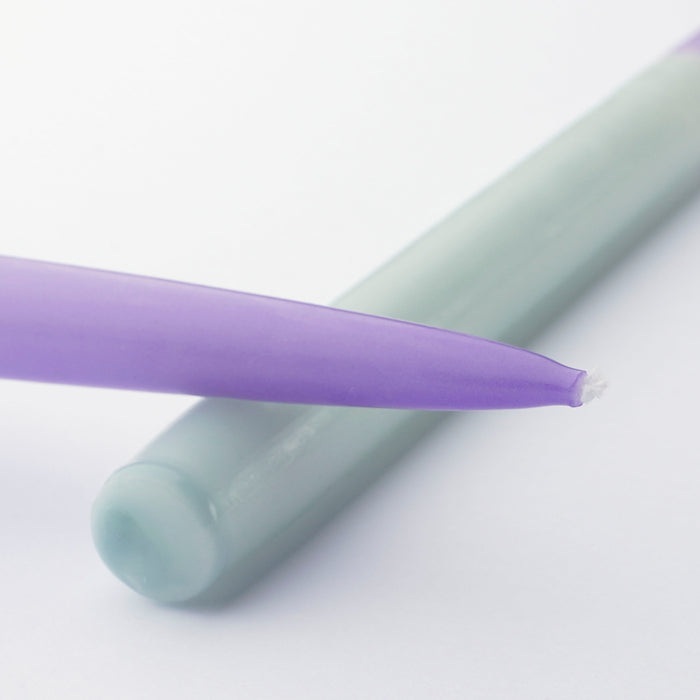 Mica Decorations Dip-dye Dinerkaars - Set van 4 - H28 cm - Lichtblauw