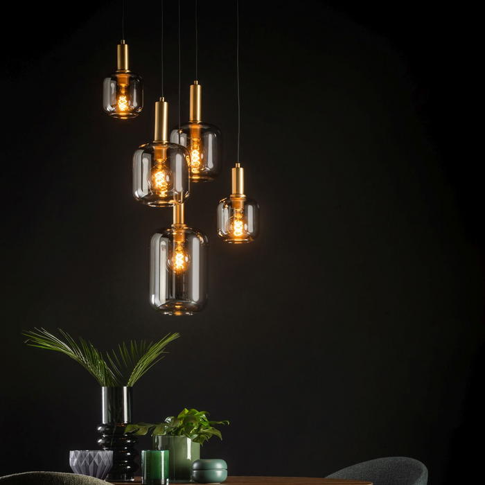 Lucide JOANET Cluster Hanglamp - 5xE27