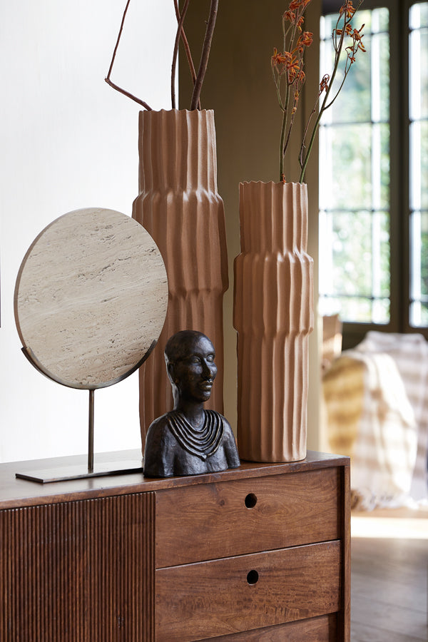 Light & Living - Ornament MORENO - 35x10x51.5cm - Bruin