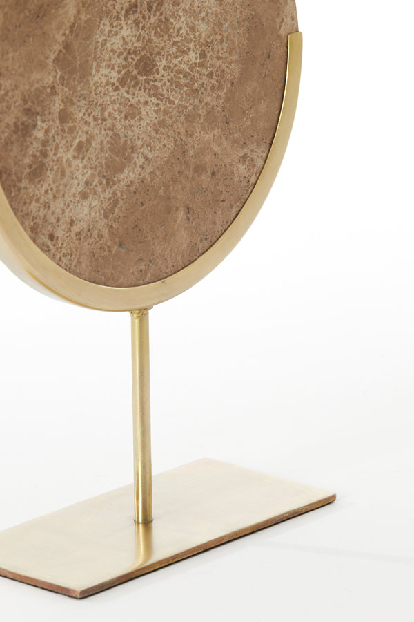 Light & Living - Ornament MORENO - 25.5x10x38.5cm - Bruin