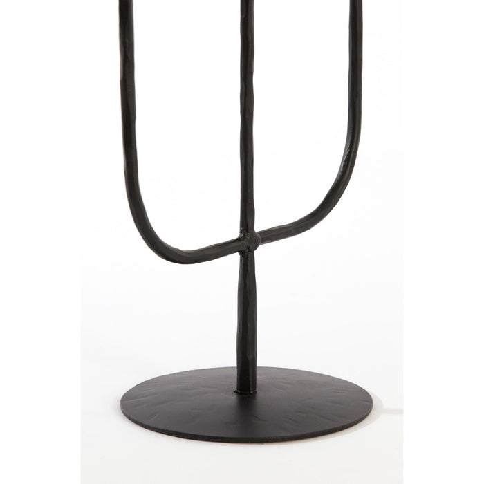 D - Light & Living - Kandelaar NICOLE - 22.5x15x45.5cm - Zwart