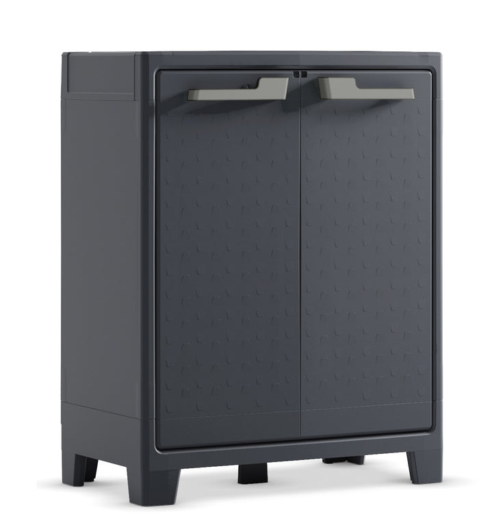 Keter Moby Opbergkast laag - tuinkast - 2 planken