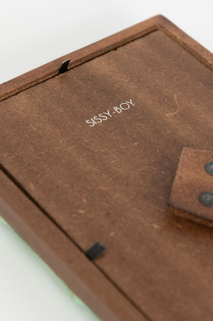 Sissy-Boy Lichtgroen resin fotolijstje met bamboe rand