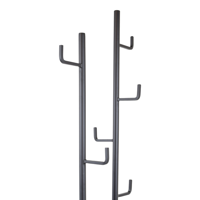 LOFT42 Jake staande kapstok - Zwart - Metaal - 176x29x29